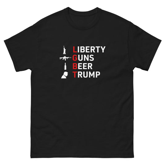 Liberty Guns Beer Trump Tee